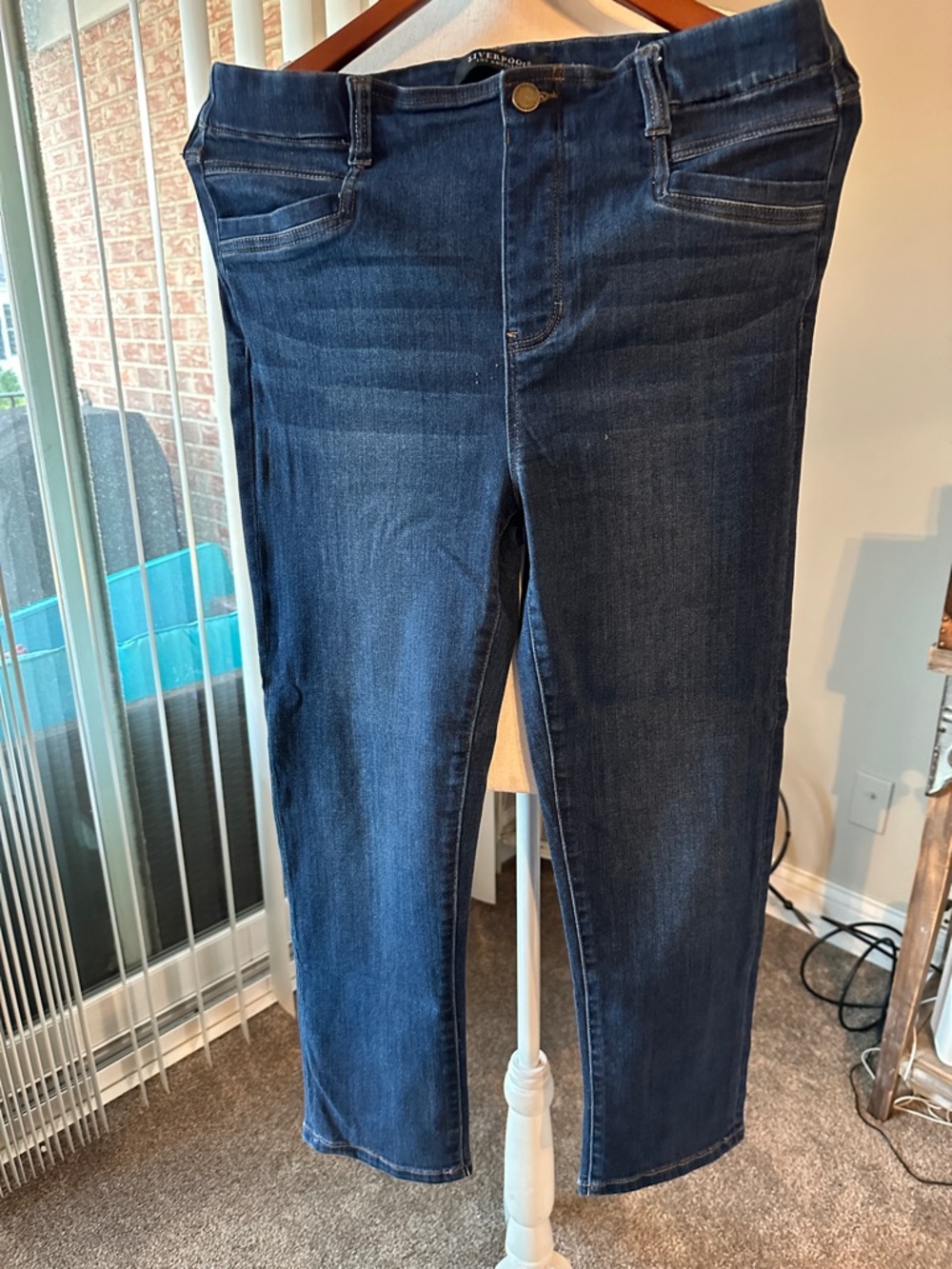 Dark Blue Women’s Stretch Jeans
